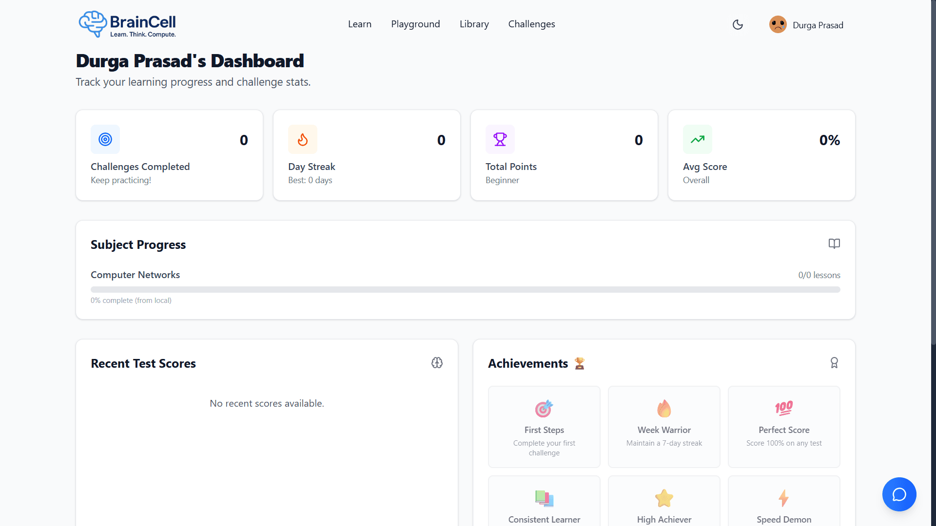 BrainCell subject learning platform for engineering students project thumbnail